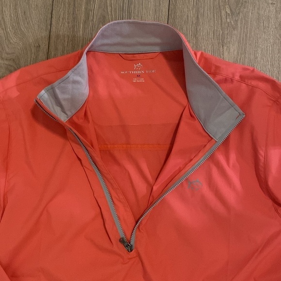 Southern Tide - Tide to Trail T3 - Men’s 1/2 Zip Windbreaker Jacket - Picture 3 of 8